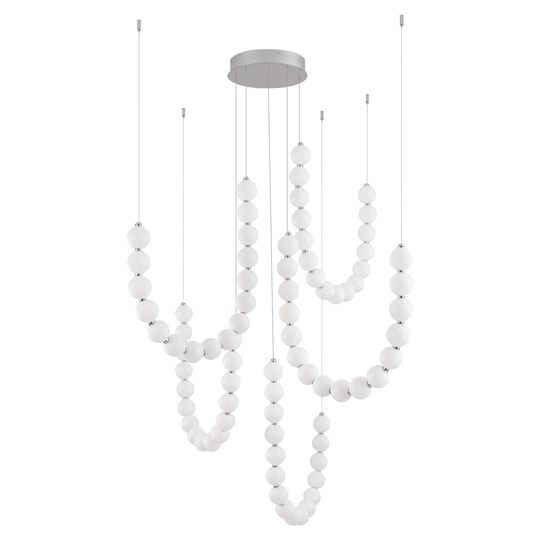Ryan Pauly Akoya 13 Inch Multi Light Pendant by Alora Lighting