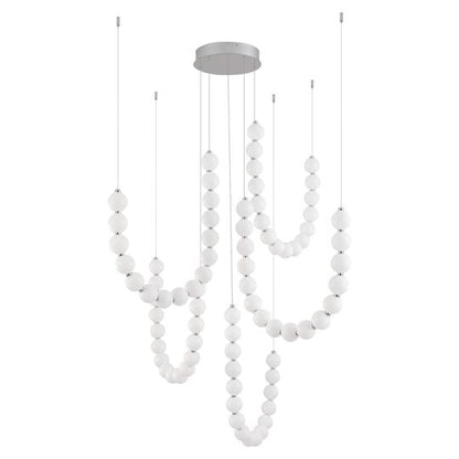 Ryan Pauly Akoya 13 Inch Multi Light Pendant by Alora Lighting
