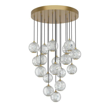 NYC Studio Marni Multi Light Pendant by Alora Lighting