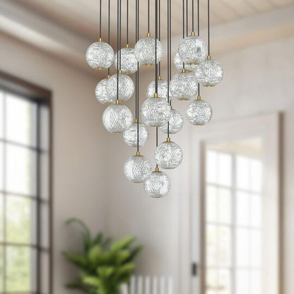 NYC Studio Marni Multi Light Pendant by Alora Lighting