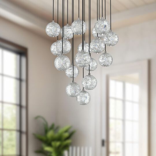 NYC Studio Marni Multi Light Pendant by Alora Lighting