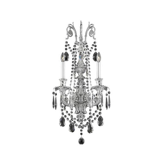 American Brass &amp; Crystal Finisterra 29 Inch Wall Sconce by American Brass and Crystal