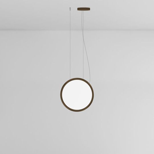 Ernesto Gismondi Discovery 27 Inch LED Large Pendant by Artemide