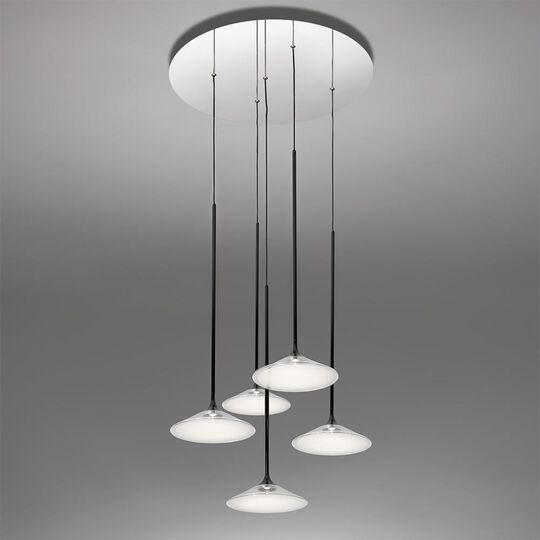 Foster and Partners Orsa 21 Inch LED Multi Light Pendant by Artemide