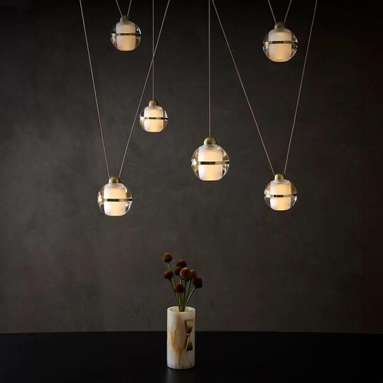 Noble 82 Inch Multi Light Pendant by Arteriors Home