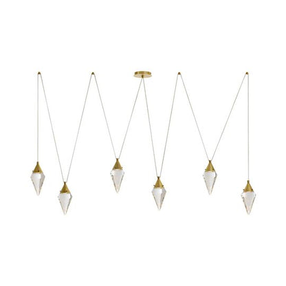 Berkley 82 Inch Multi Light Pendant by Arteriors Home