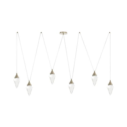 Berkley 82 Inch Multi Light Pendant by Arteriors Home
