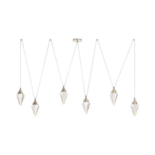 Berkley 82 Inch Multi Light Pendant by Arteriors Home