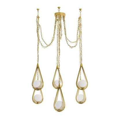Ova 39 Inch Multi Light Pendant by Arteriors Home