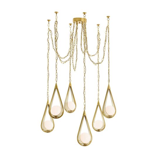 Ova 39 Inch Multi Light Pendant by Arteriors Home