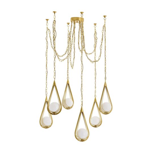 Ova 39 Inch Multi Light Pendant by Arteriors Home