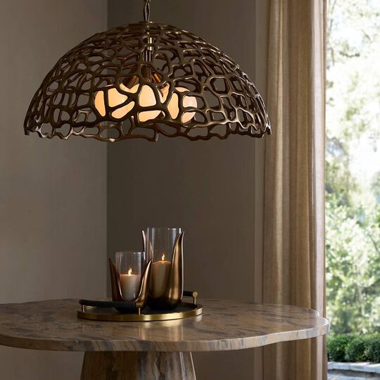 Lotus 33 Inch Large Pendant by Arteriors Home