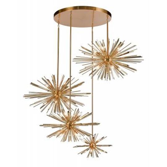 Palisades Avenue 72 Inch 34 Light Multi Light Pendant by Avenue Lighting