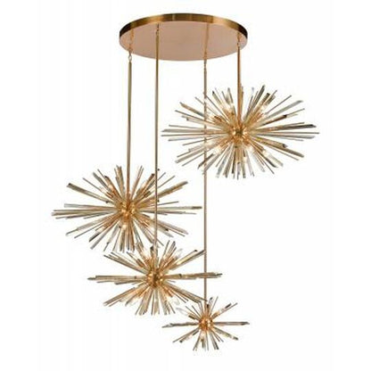 Palisades Avenue 72 Inch 34 Light Multi Light Pendant by Avenue Lighting