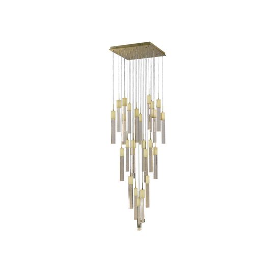 Glacier Avenue 28 Inch 25 Light Multi Light Pendant by Avenue Lighting