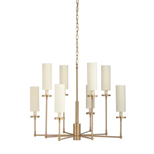 Stiletto 28 Inch 8 Light Chandelier by Chelsea House