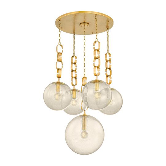 Nessa 38 Inch Multi Light Pendant by Corbett Lighting