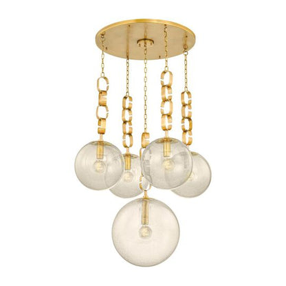 Nessa 38 Inch Multi Light Pendant by Corbett Lighting