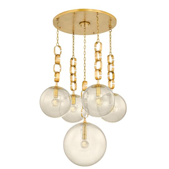 Nessa 38 Inch Multi Light Pendant by Corbett Lighting