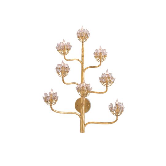 Agave Americana 32 Inch Wall Sconce by Currey and Company