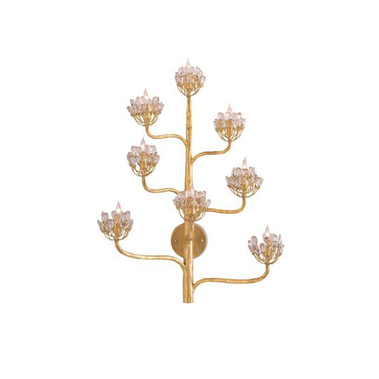 Agave Americana 32 Inch Wall Sconce by Currey and Company