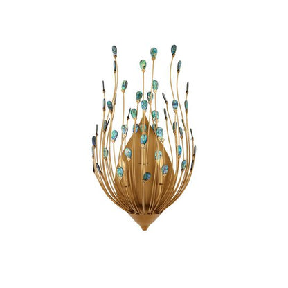Delphos 14 Inch Wall Sconce by Currey and Company
