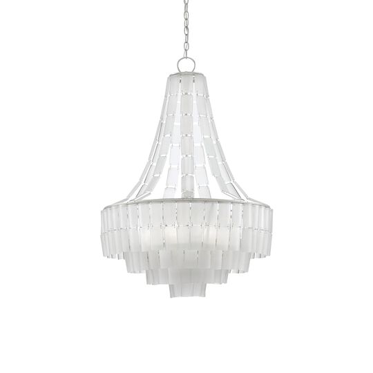 Vintner Blanc Large Pendant by Currey and Company