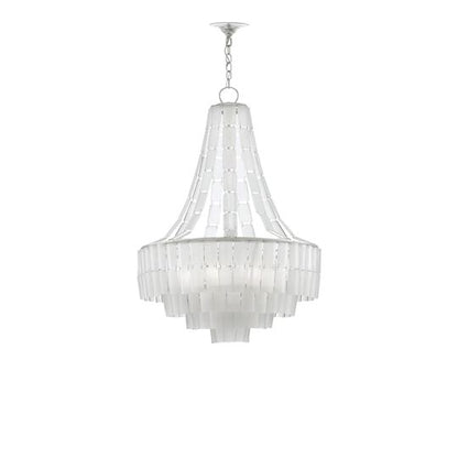 Vintner Blanc Large Pendant by Currey and Company