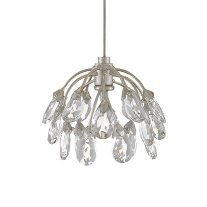 Crystal Bud 48 Inch 15 Light LED Multi Light Pendant by Currey and Company