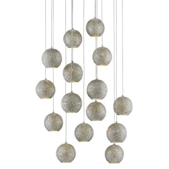 Giro 15 Light LED Multi Light Pendant by Currey and Company