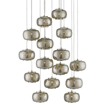 Pepper 15 Light LED Multi Light Pendant by Currey and Company