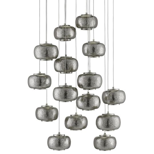 Pepper 15 Light LED Multi Light Pendant by Currey and Company