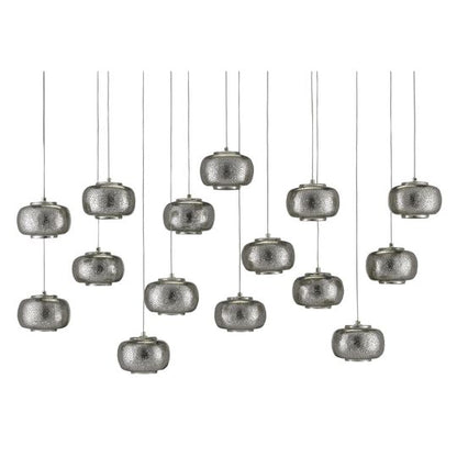 Pepper 48 Inch 15 Light LED Multi Light Pendant by Currey and Company