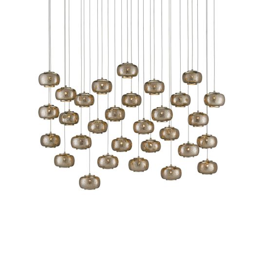 Pepper 54 Inch 30 Light LED Multi Light Pendant by Currey and Company