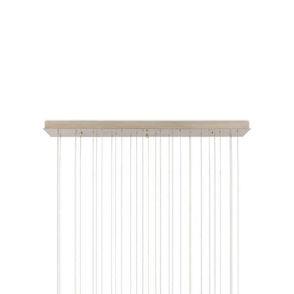 Pepper 54 Inch 30 Light LED Multi Light Pendant by Currey and Company