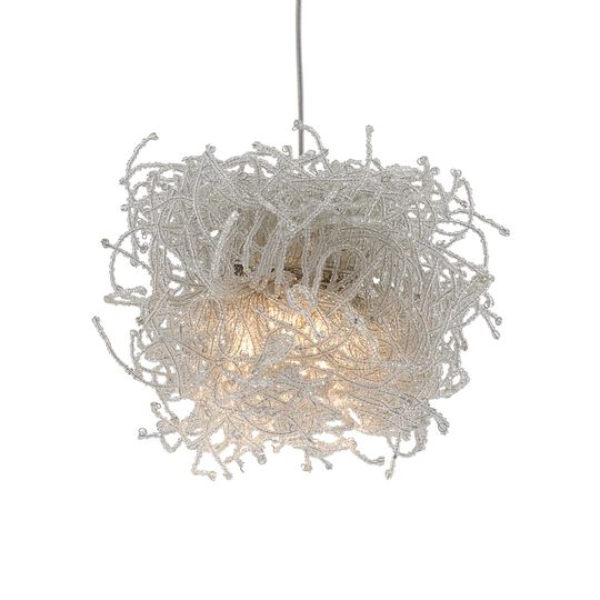 Birds Nest 15 Light LED Multi Light Pendant by Currey and Company