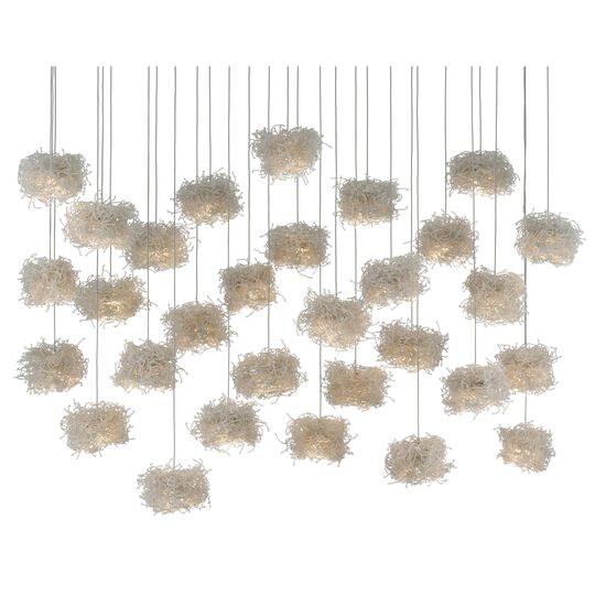 Birds Nest 54 Inch 30 Light LED Multi Light Pendant by Currey and Company
