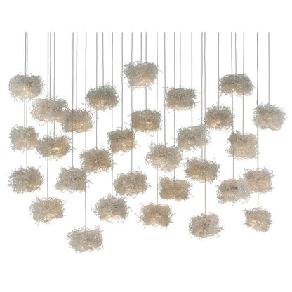 Birds Nest 54 Inch 30 Light LED Multi Light Pendant by Currey and Company