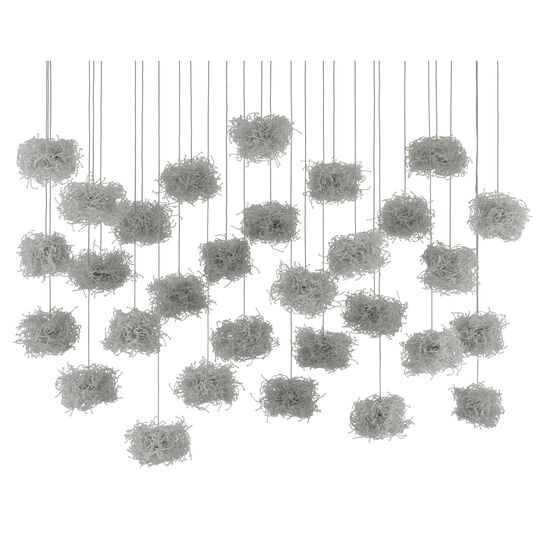 Birds Nest 54 Inch 30 Light LED Multi Light Pendant by Currey and Company