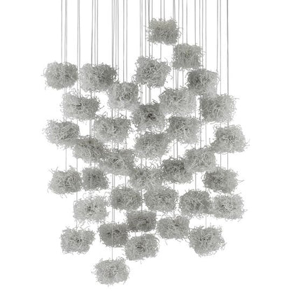 Birds Nest 36 Light LED Multi Light Pendant by Currey and Company