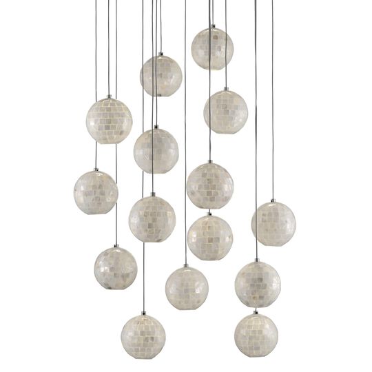 Finhorn 15 Light Multi Light Pendant by Currey and Company