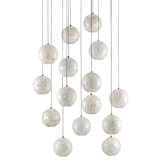 Finhorn 15 Light Multi Light Pendant by Currey and Company