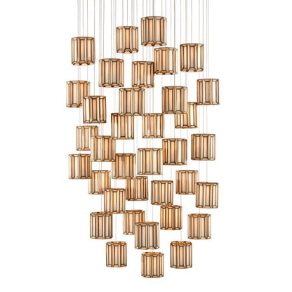 Daze 36 Light Multi Light Pendant by Currey and Company