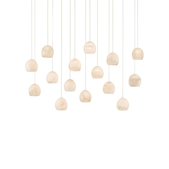 Lazio 48 Inch Multi Light Pendant by Currey and Company