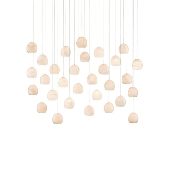 Lazio 54 Inch Multi Light Pendant by Currey and Company