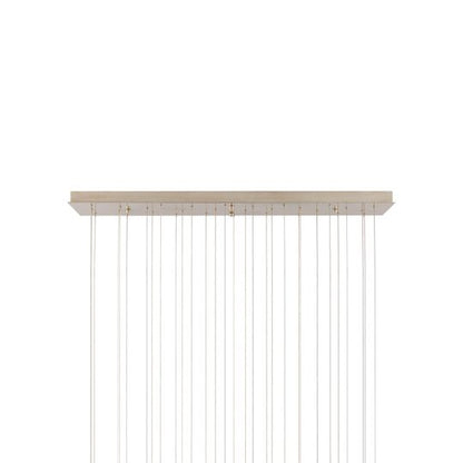 Lazio 54 Inch Multi Light Pendant by Currey and Company