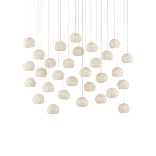 Piero 54 Inch Multi Light Pendant by Currey and Company