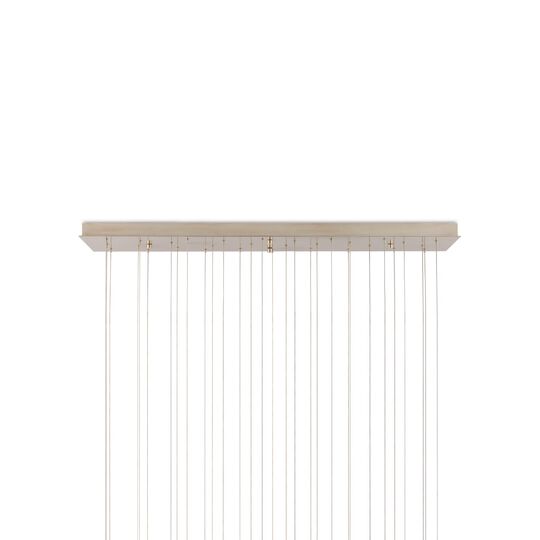 Piero 54 Inch Multi Light Pendant by Currey and Company