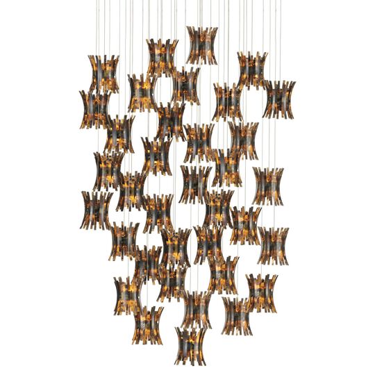 Alsop 37 Inch 36 Light Multi Light Pendant by Currey and Company