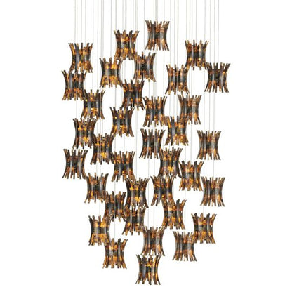 Alsop 37 Inch 36 Light Multi Light Pendant by Currey and Company